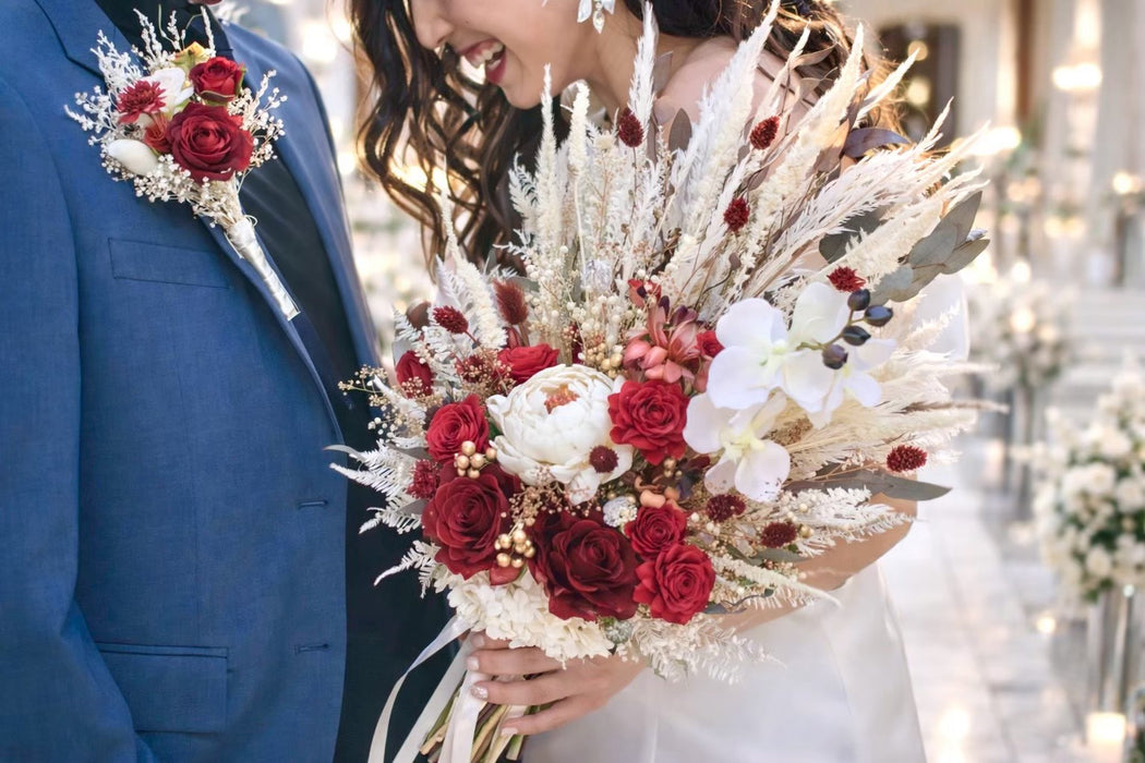 Bouquet + Boutonnière SET