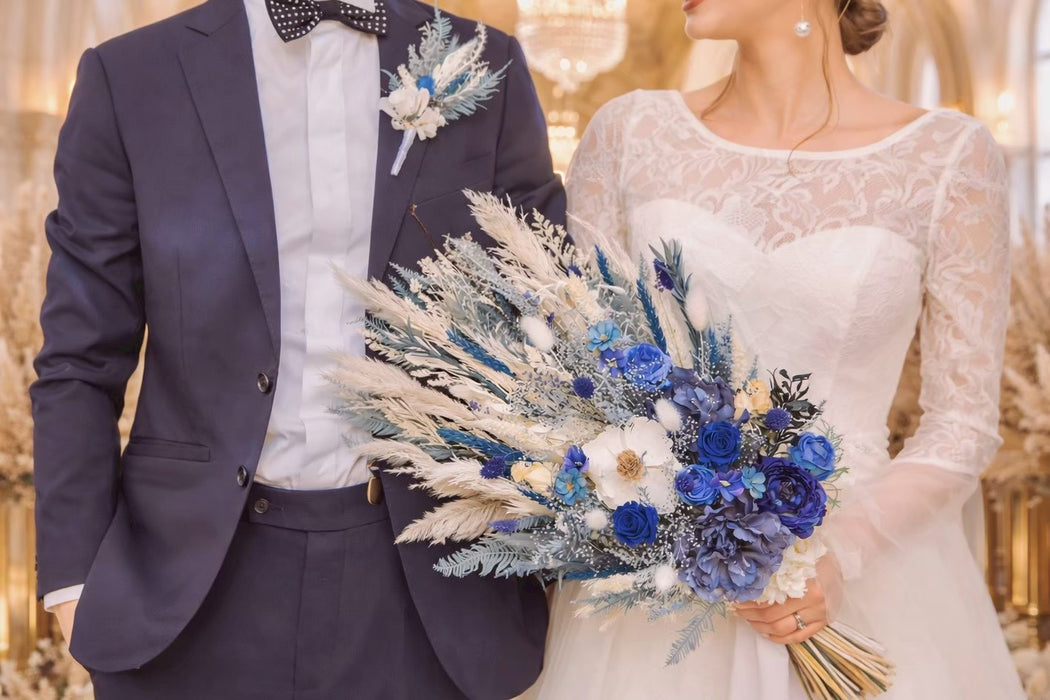 Bouquet + Boutonnière SET